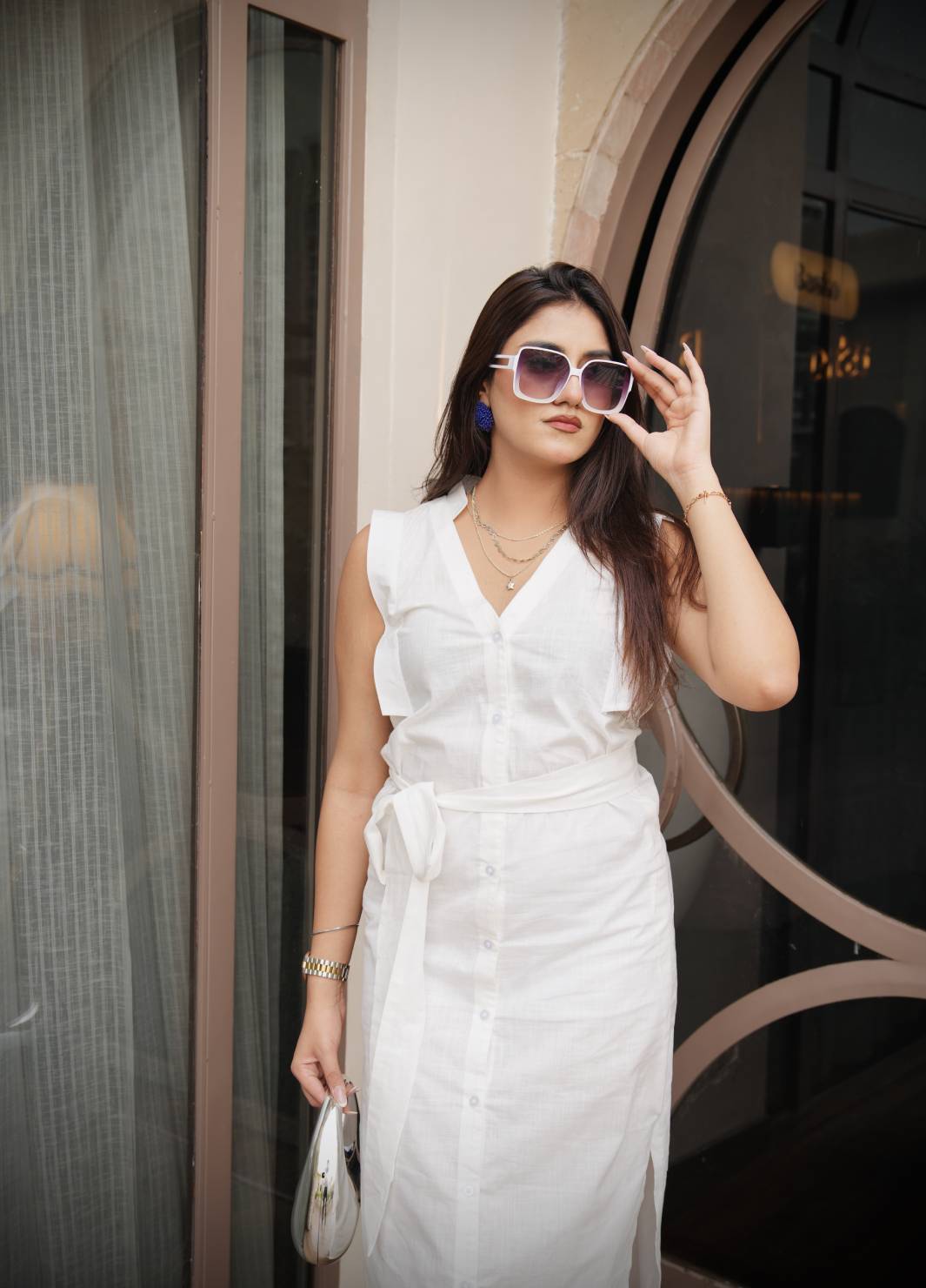 Snowline White Dress