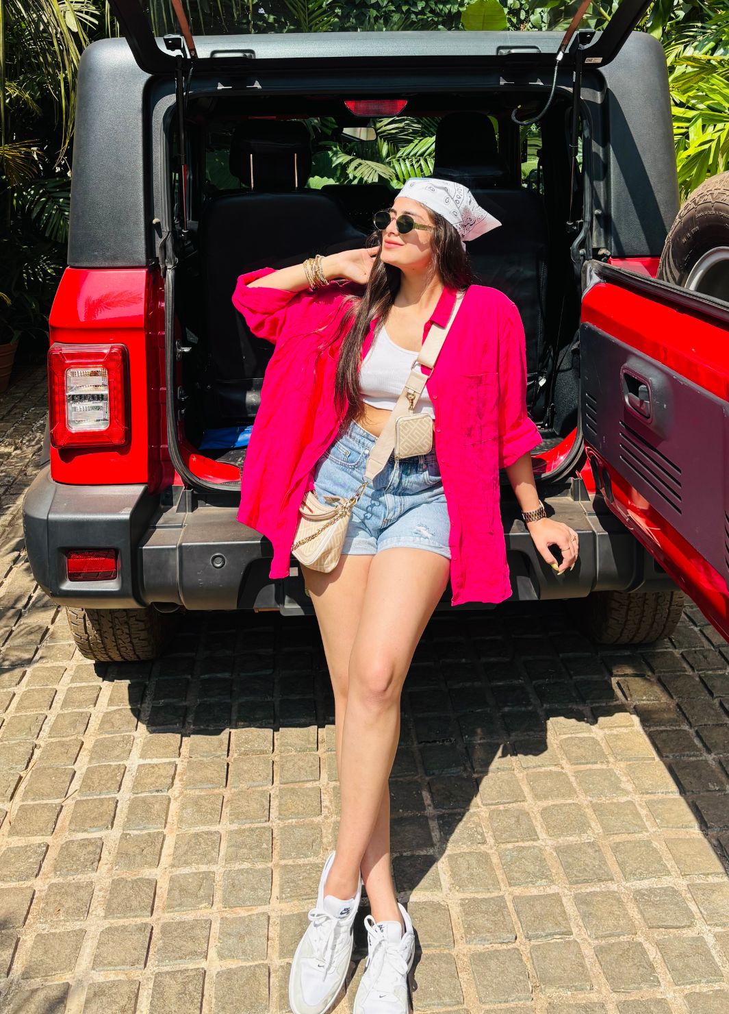 Brezzy pink shirt