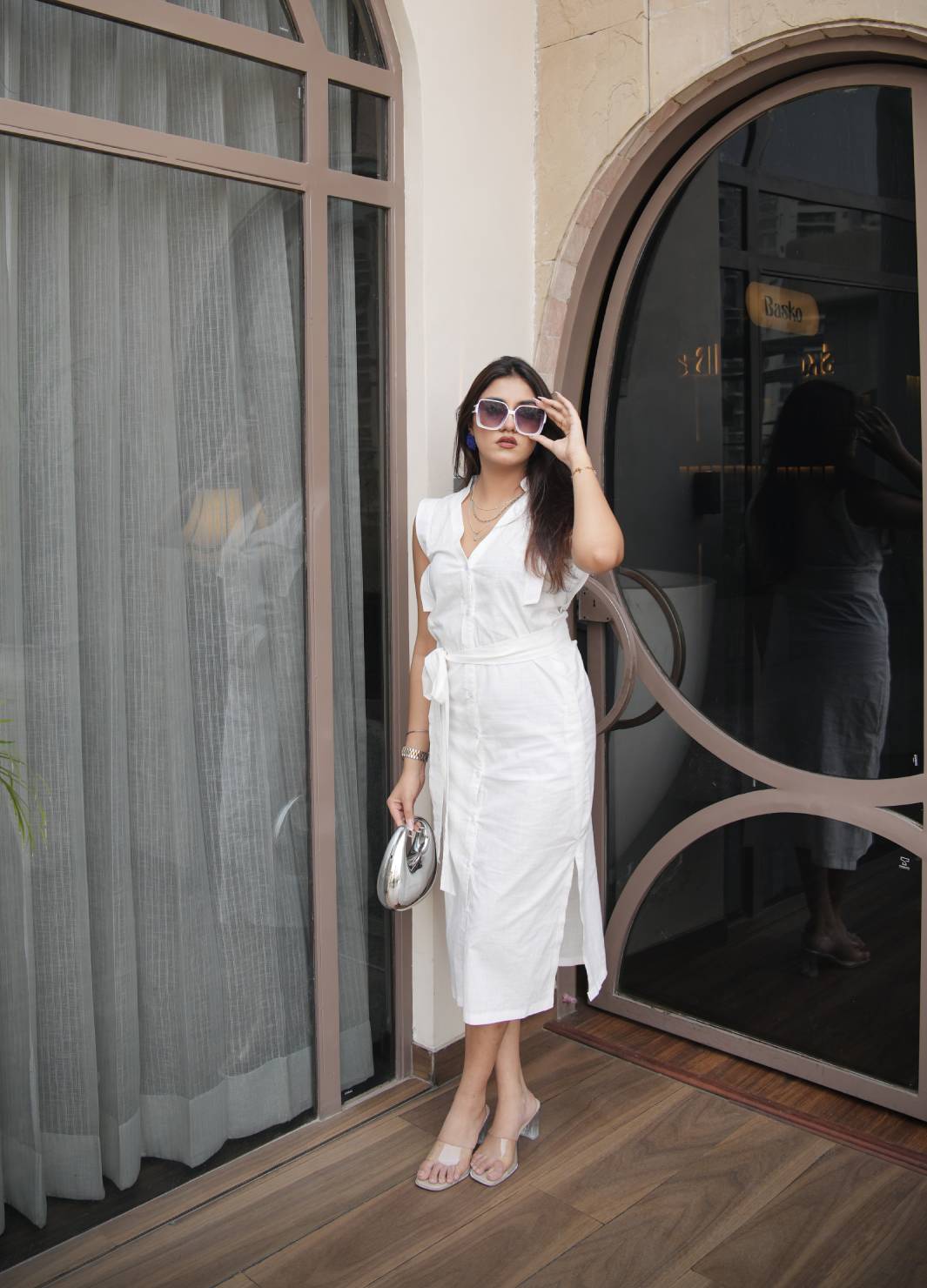 Snowline White Dress