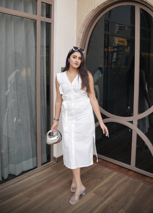 Snowline White Dress