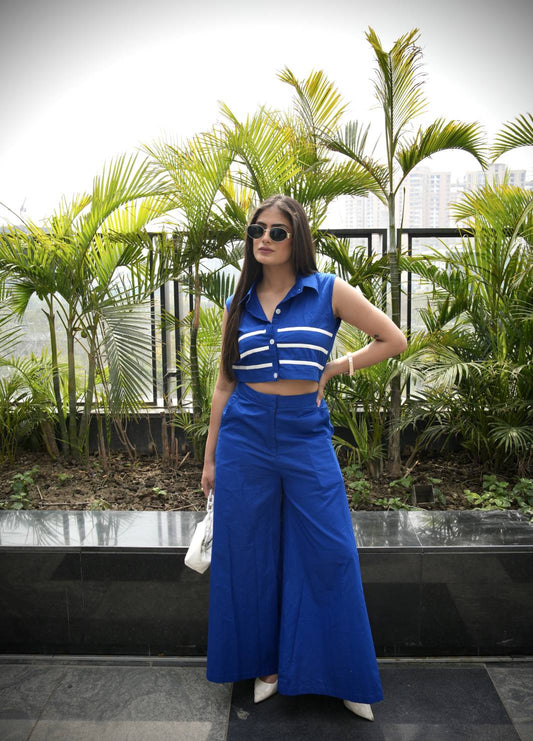 Imperial Indigo Co-ord Set