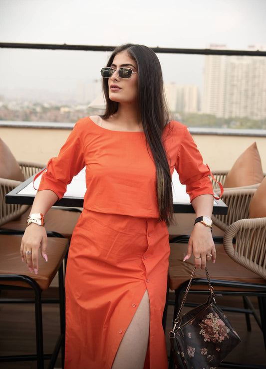 Saffron Heat Dress