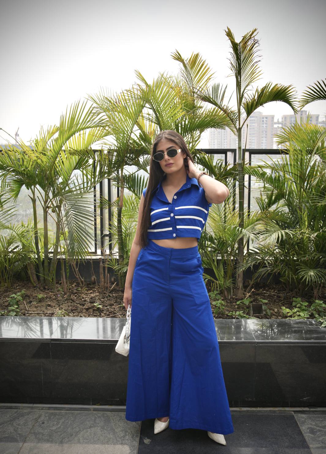 Imperial Indigo Co-ord Set