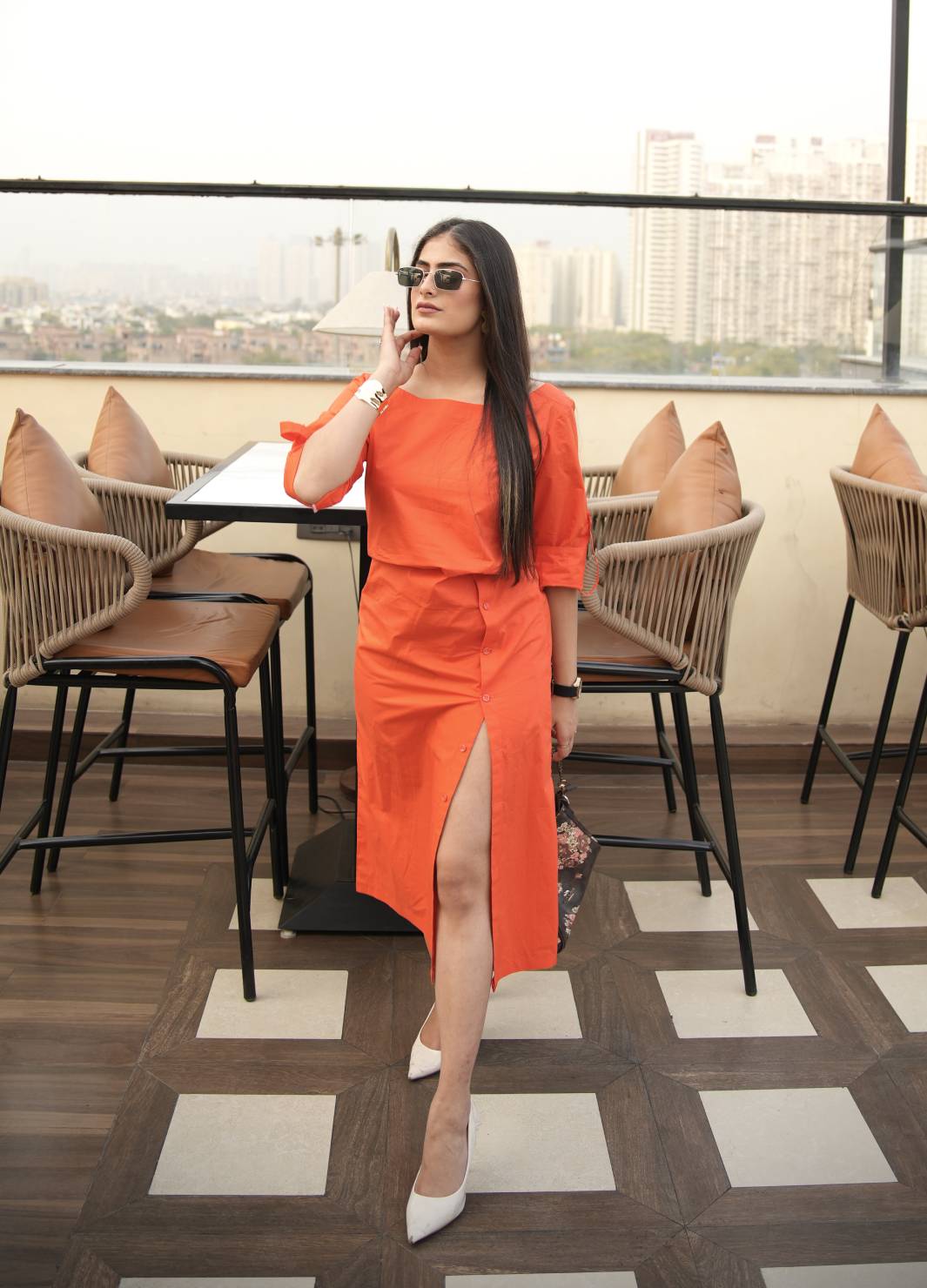 Saffron Heat Dress