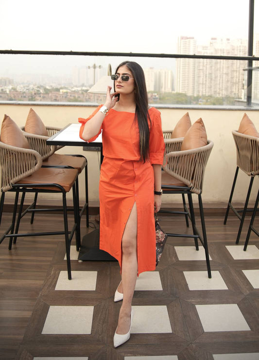 Saffron Heat Dress