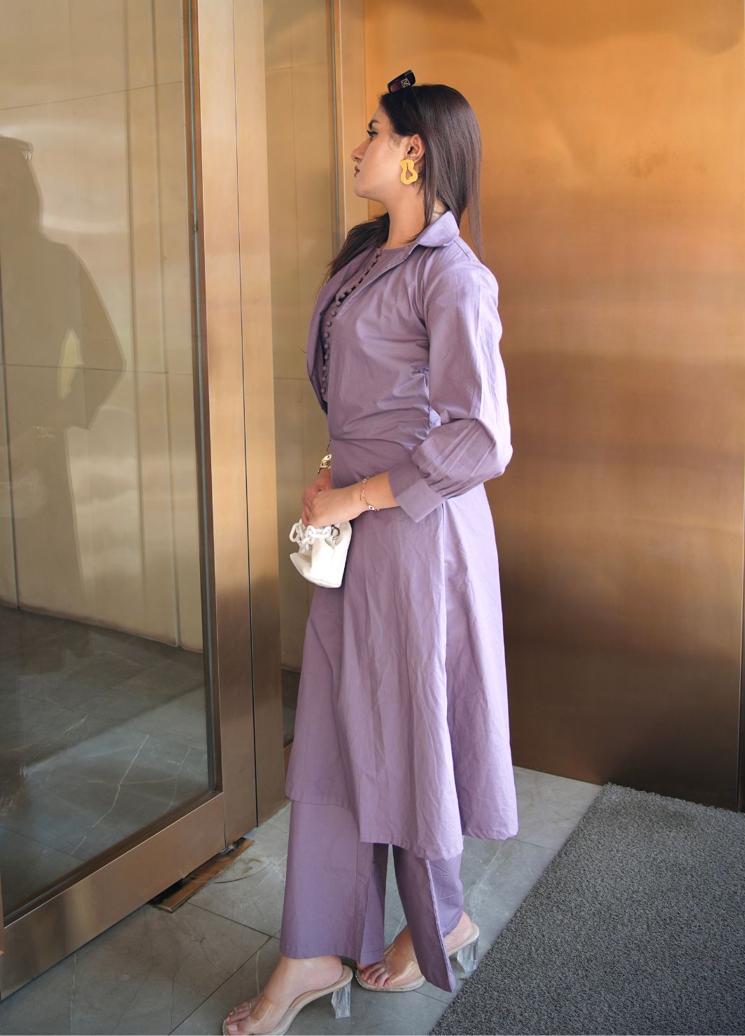Mauve Three Piece Co-ord Set