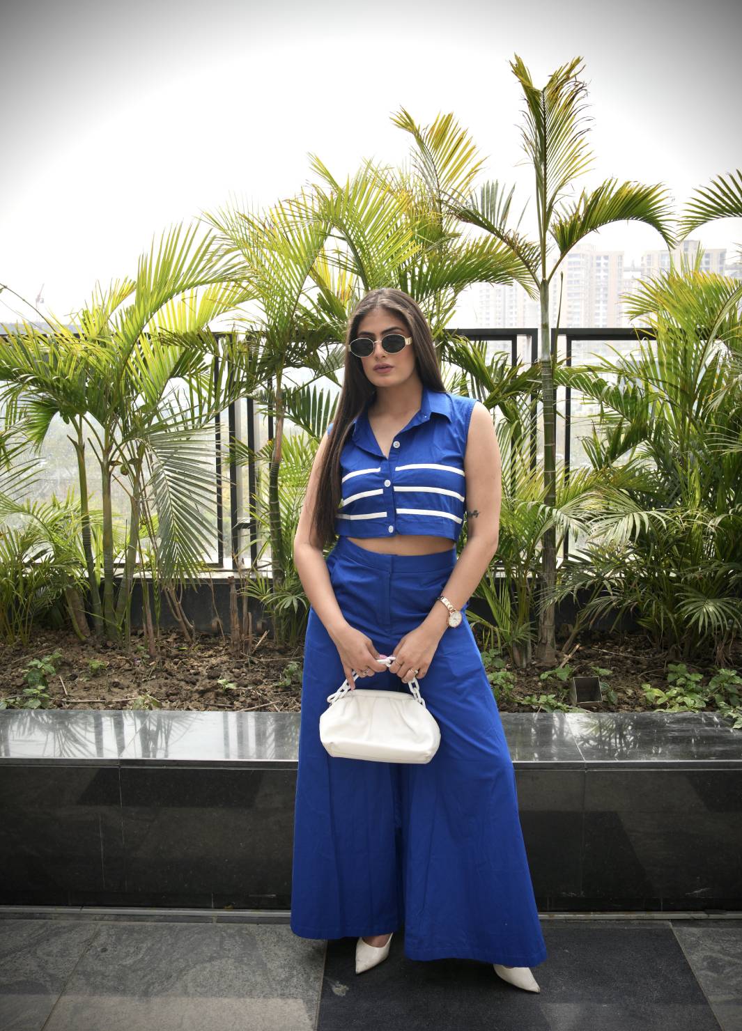 Imperial Indigo Co-ord Set